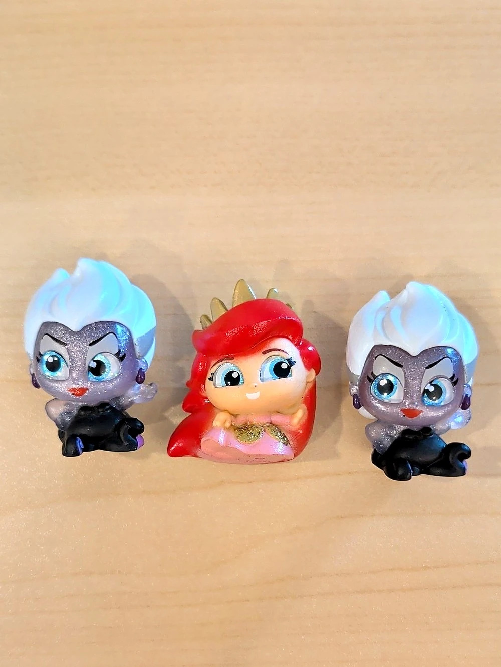 Disney Doorable Ultra Rare Ursula & Peak Gold Ariel
